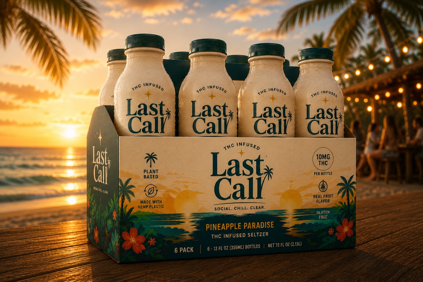 Pineapple Paradise THC Seltzer 8-Pack